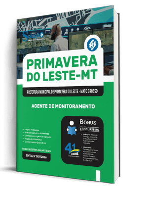Apostila Prefeitura de Primavera do Leste-MT 2026 - Agente de Monitoramento - Imagem 2