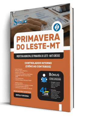 Apostila Prefeitura de Primavera do Leste-MT 2026 - Controlador Interno (Ciências Contábeis) - Imagem 2