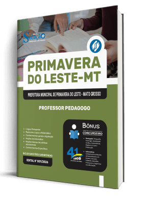 Apostila Prefeitura de Primavera do Leste-MT 2026 - Professor Pedagogo - Imagem 2