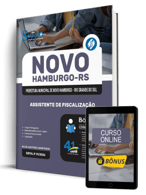 Apostila Prefeitura de Novo Hamburgo-RS 2026 - Assistente de Fiscalização - Imagem 1