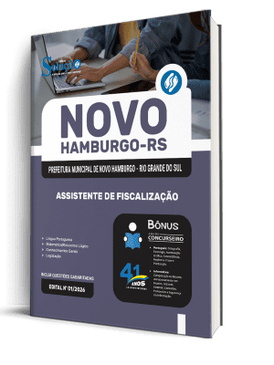 Apostila Prefeitura de Novo Hamburgo-RS 2026 - Assistente de Fiscalização - Imagem 2