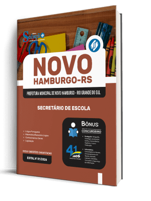 Apostila Prefeitura de Novo Hamburgo-RS 2026 - Secretário de Escola - Imagem 2