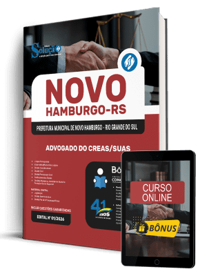 Apostila Prefeitura de Novo Hamburgo-RS 2026 - Advogado do CREAS/SUAS - Imagem 1