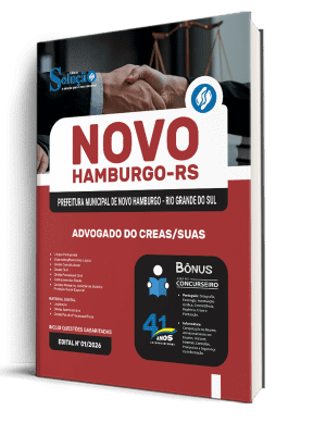 Apostila Prefeitura de Novo Hamburgo-RS 2026 - Advogado do CREAS/SUAS - Imagem 2