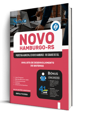 Apostila Prefeitura de Novo Hamburgo-RS 2026 - Analista de Desenvolvimento de Sistemas - Imagem 2