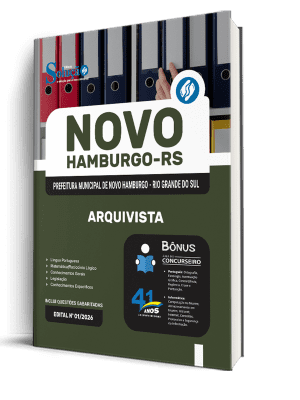 Apostila Prefeitura de Novo Hamburgo-RS 2026 - Arquivista - Imagem 2