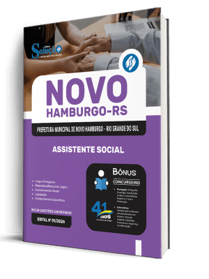 Apostila Prefeitura de Novo Hamburgo-RS 2026 - Assistente Social AS - Imagem 2