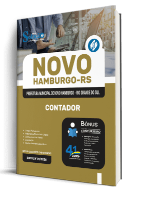 Apostila Prefeitura de Novo Hamburgo-RS 2026 - Contador - Imagem 2