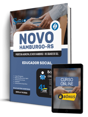 Apostila Prefeitura de Novo Hamburgo-RS 2026 - Educador Social - Imagem 1