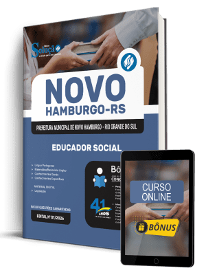 Apostila Prefeitura de Novo Hamburgo-RS 2026 - Educador Social - Imagem 1