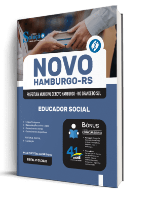 Apostila Prefeitura de Novo Hamburgo-RS 2026 - Educador Social - Imagem 2