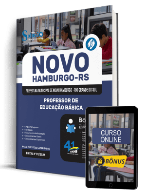 Apostila Prefeitura de Novo Hamburgo-RS 2026 - Professor de Educação Básica - Imagem 1