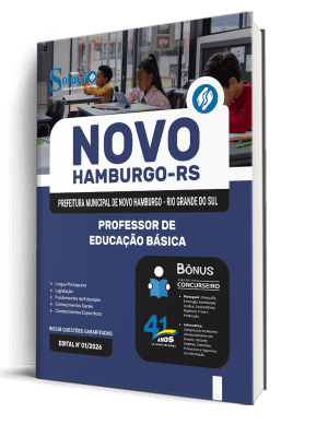 Apostila Prefeitura de Novo Hamburgo-RS 2026 - Professor de Educação Básica - Imagem 2