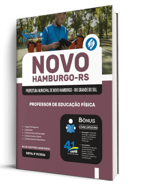 Apostila Prefeitura de Novo Hamburgo-RS 2026 - Professor de Educação Física - Imagem 2