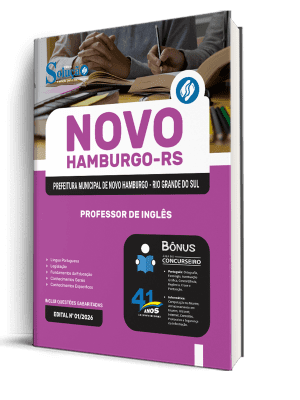 Apostila Prefeitura de Novo Hamburgo-RS 2026 - Professor de Inglês - Imagem 2