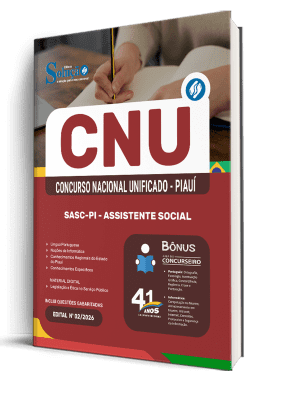 Apostila Concurso Unificado PI 2026 - SASC-PI - Agente Superior de Serviços - Assistente Social - Imagem 2