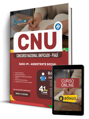 Apostila Concurso Unificado PI 2026 - SASC-PI - Agente Superior de Serviços - Assistente Social - Imagem 1