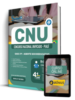 Apostila Concurso Unificado PI 2026 - SASC-PI - Agente Socioeducativo - Imagem 1