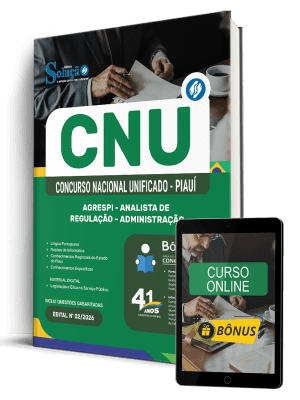 Apostila Concurso Unificado PI 2026 - AGRESPI - Analista de Regulação - Administração - Imagem 1