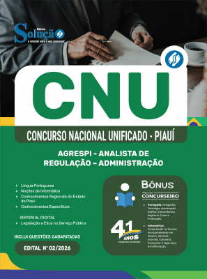 Apostila Concurso Unificado PI 2026 - AGRESPI - Analista de Regulação - Administração - Imagem 3