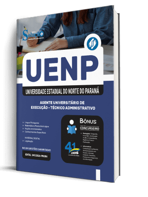 Apostila UENP 2026 - Agente Universitário de Execução - Técnico Administrativo - Imagem 2