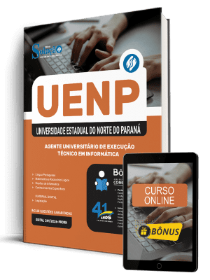 Apostila UENP 2026 - Agente Universitário de Execução - Técnico em Informática - Imagem 1