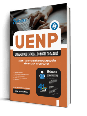 Apostila UENP 2026 - Agente Universitário de Execução - Técnico em Informática - Imagem 2