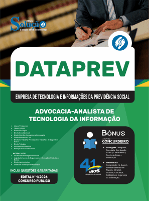 Apostila DATAPREV 2026 - Analista de Tecnologia da Informação - Advocacia - Imagem 3