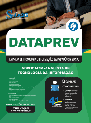 Apostila DATAPREV 2026 - Analista de Tecnologia da Informação - Advocacia - Imagem 3