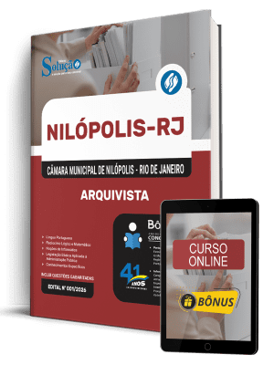 Apostila Câmara de Nilópolis-RJ 2026 - Arquivista - Imagem 1