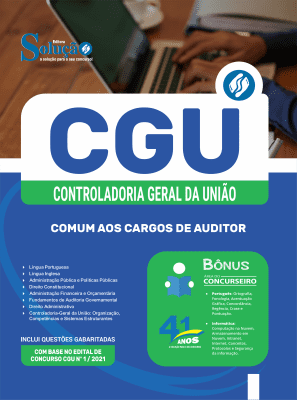 Apostila CGU 2026 em PDF - Comum aos Cargos de Auditor - Imagem 1
