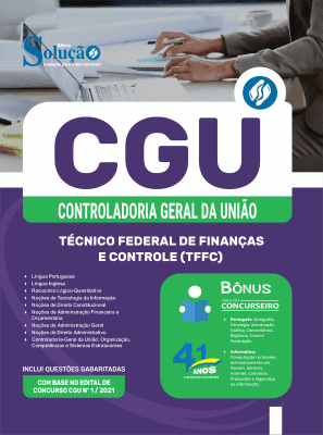 Apostila CGU 2026 - Técnico Federal de Finanças e Controle - TFFC - Imagem 3