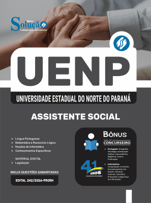Apostila UENP 2026 - Agente Universitário Profissional - Assistente Social - Imagem 3