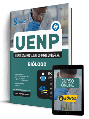 Apostila UENP 2026 - Agente Universitário Profissional - Biólogo - Imagem 1