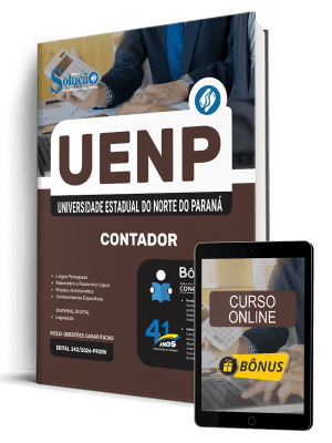 Apostila UENP 2026 - Agente Universitário Profissional - Contador - Imagem 1