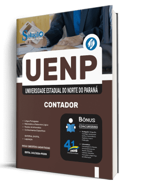 Apostila UENP 2026 - Agente Universitário Profissional - Contador - Imagem 2