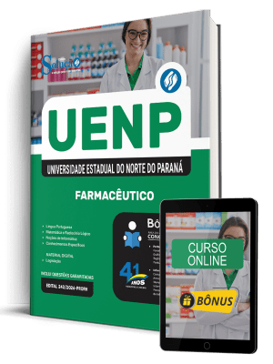 Apostila UENP 2026 - Agente Universitário Profissional - Farmacêutico - Imagem 1