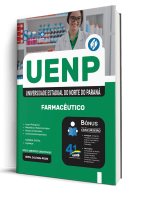 Apostila UENP 2026 - Agente Universitário Profissional - Farmacêutico - Imagem 2