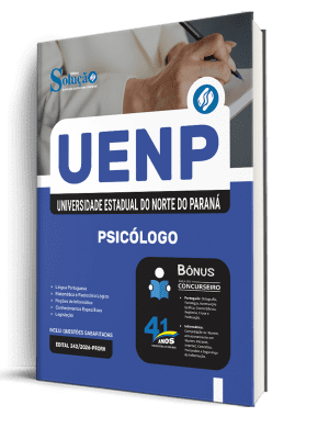 Apostila UENP 2026 - Agente Universitário Profissional - Psicólogo - Imagem 2