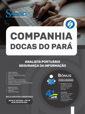 Apostila CDP-PA 2026 - Analista Portuário -  Segurança da Informação - Imagem 3