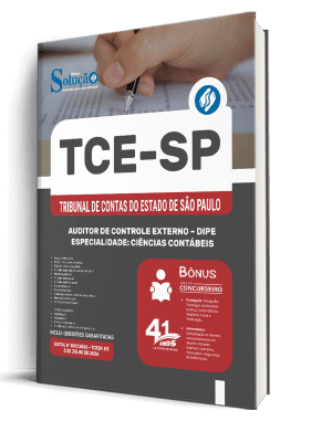 Apostila TCE-SP 2026 - Auditor de Controle Externo - DIPE - Ciências Contábeis - Imagem 2