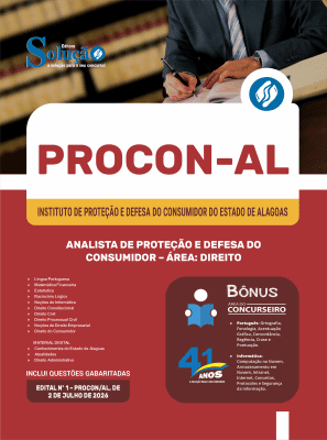 Apostila PROCON-AL 2026 - Analista de Proteção e Defesa do Consumidor - Área: Direito - Imagem 3