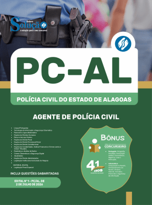 Apostila PC-AL 2026 - Agente de Polícia Civil - Imagem 3