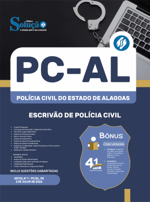 Apostila PC-AL 2026 - Escrivão de Polícia Civil - Imagem 3