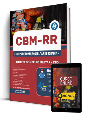 Apostila CBM-RR 2026 - Cadete Bombeiro Militar - Imagem 1