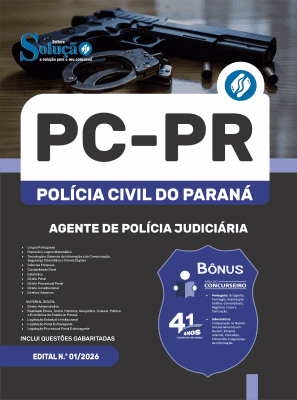 Apostila PC-PR 2026 - Agente de Polícia Judiciária - Imagem 3