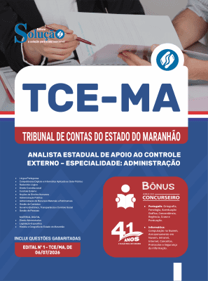 Apostila TCE-MA 2026 - Analista Estadual de Apoio ao Controle Externo - Especialidade: Administração - Imagem 3
