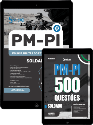 Combo PM-PI 2026 - Soldado - Imagem 1