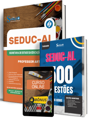 Combo SEDUC-AL 2026 - Professor Artes - Imagem 1