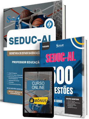 Combo SEDUC-AL 2026 - Professor Educação Física - Imagem 1